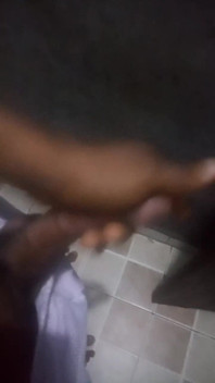 Big Dick Toilet Masturbation
