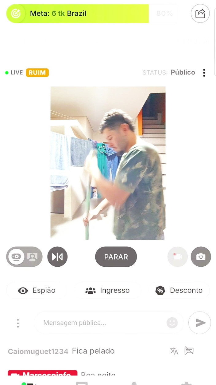 Marcosninfo: Ich habe Leute live im Keller meines Hauses verstecken gehört