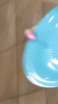 Bambii Mercedes Is Actually Slurping the Cum From a Plate