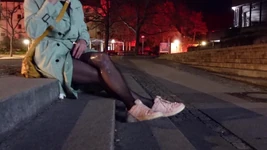 Crossdresser in Body with Penisleeve- Messy