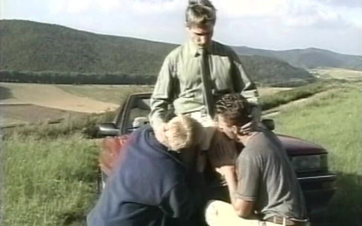 Gay RetroX VHS: Tutkulu erkek dalgalanma oyunu #6