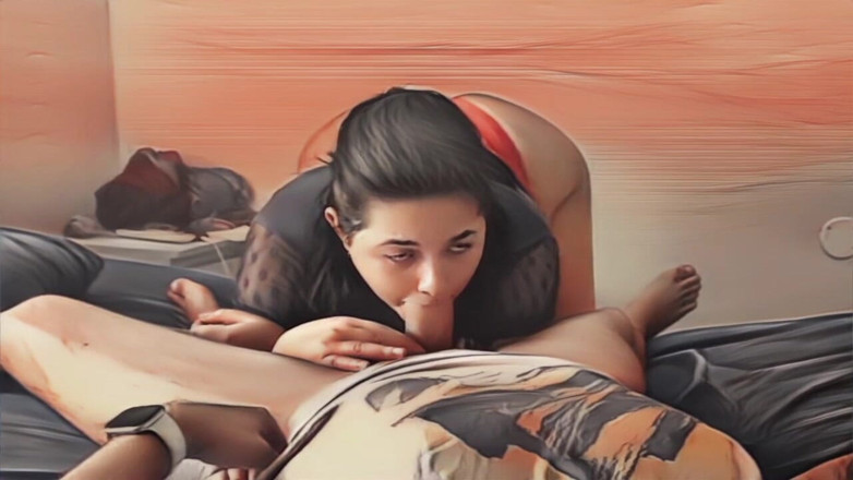Sashasweet: Unfaithfull Wife Sucking Friend Cock