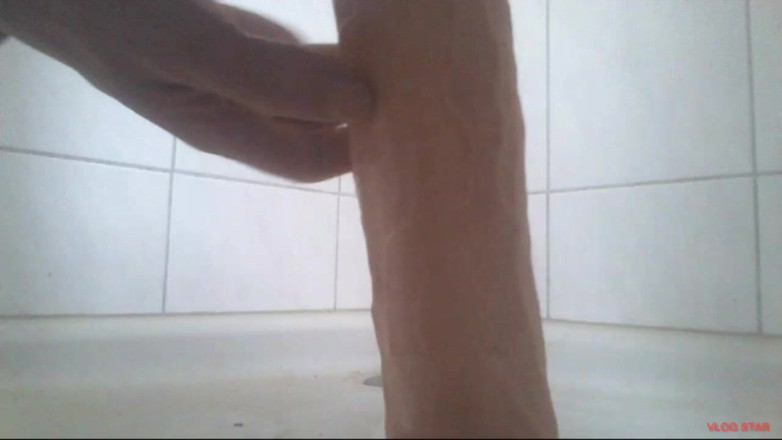 MeandI2: A big dildo with enema