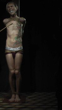 Nicky Tied to Pillar and Electro Paddl Tis4