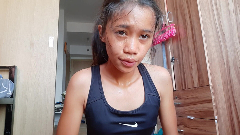 creamberryfairy: Parte 2: después del entrenamiento, orgasmo sudoroso