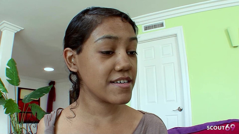 Full porn collection: Latina Big Tit Teen Jasmine with Hairy Pussy Fucked by...