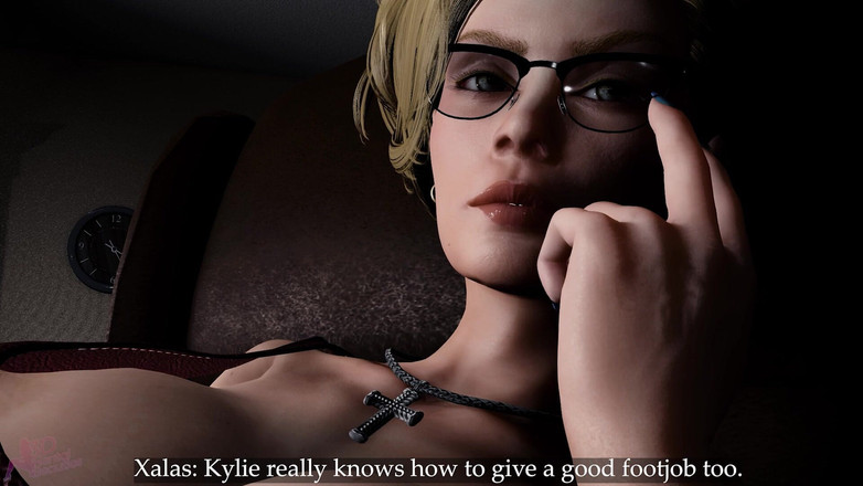 3DHentaiBeauties: Rainy night Rendezvous: Kylies nylon-Überraschung