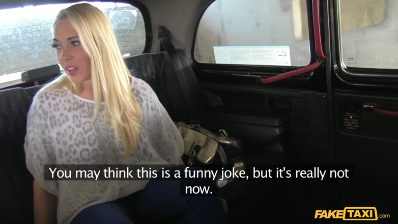 Fake Taxi: Fake Taxi - Taxi Cabbie Takes on a Busty Blonde for...
