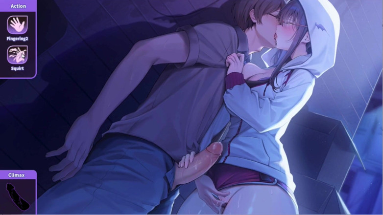 NSFWOtaku: Jeu hentai - Kuronuma Yui, scène de sexe - amant V