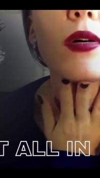 Get on Your Knees for Me as I Use My Dildo to Tease Your Lips