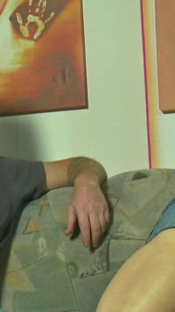 Amateur-dreier um enge geile muschis zu spreizen - 1