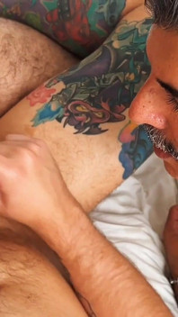 Three Hung Dads Take Turns Fucking My Ass and Throat Part2