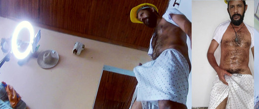 Stink HairyMale: Membasahi Badan Berbulu Saya