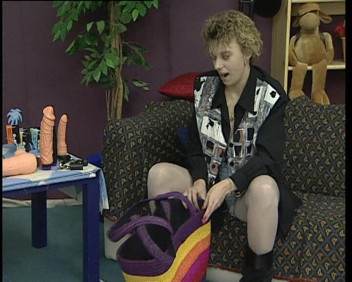 Strumpfhose, Stiefeln e Dildo anale - maria collant, stivali e dildo anale