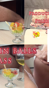 Bolas De Gelatina En El Culo Del Novio De Alex. Porno Fetiche Artístico. Comida Porno.