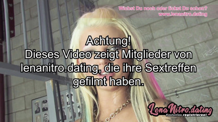 Lena Nitro dating: Gorąca dziewczyna dobrze się pieprzyła w więzieniu! LenaNitrodating