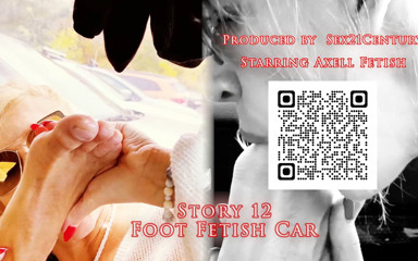 sex21century: เรื่อง 12. รุ่นแม่น่าเย็ดผมบลอนด์เลียเท้าคนขับและดมถุงเท้า เฟติชเท้าในรถ