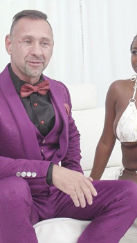 Peter Fitzwell and Naomi Foxxx’s Hardcore Interracial Action