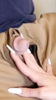 Blonde with Massive Boobs Is Surprised at How Small His Dick Is