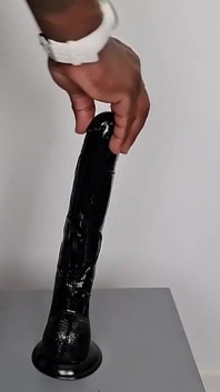 Raw Clip in the Pvc Black Suit Taking Rambone