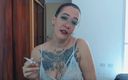 Candela D: Coaching masturbatoire en espagnol - fumer