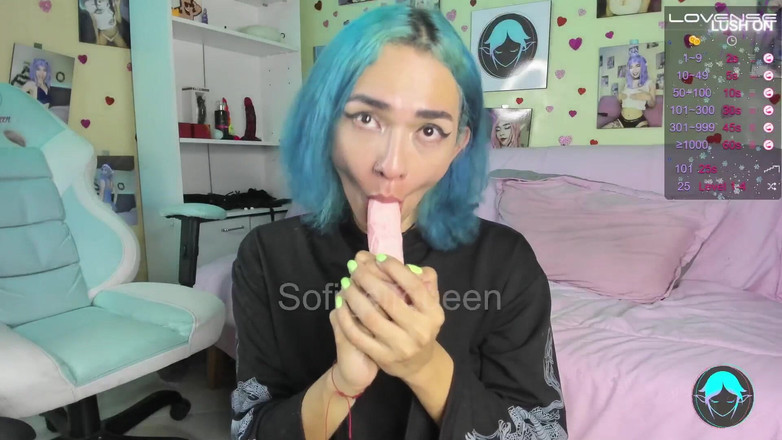 Sofi_elfqueen: POV Your Ladyboy Sucks Your Big Cock
