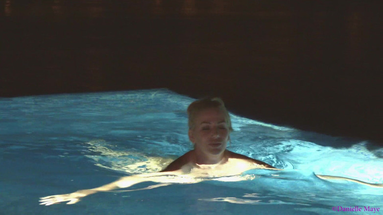 Danielle Maye: Late Night Skinny Dip with a View