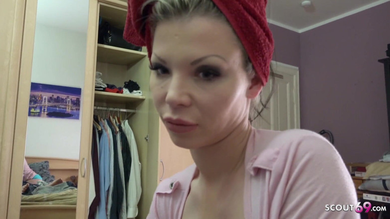 Scout69: Hot stepsister caught step brother jerk with her panties and...