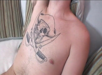 VOP Boys: White dude jerks off his big cock