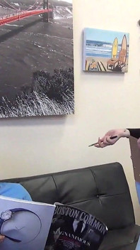 Carly Strohm'un yer aldığı kamu hizmeti sakso