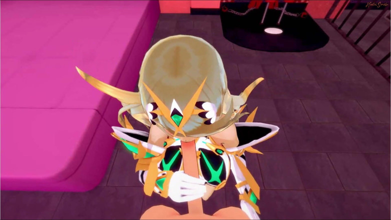 Hentai Smash: POV เย็ดให้มีมารยาทเข้าไปในตัว Mythra - เซโนเบลด โครนิเคิลส์ เฮ็นไท