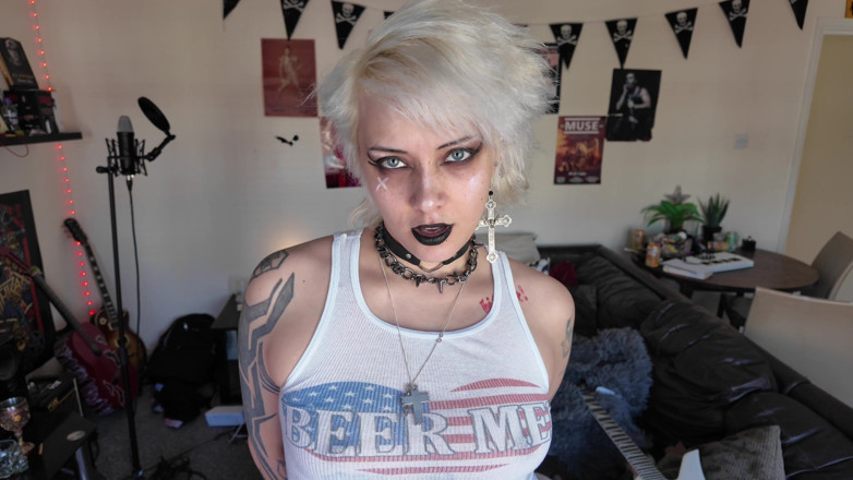 Glitterqueen1999: Musical Differences - Pegging the Bassist Sph Spanking Femdom