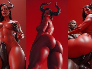 Dark fantasy porn: POV悪魔セラピストがあなたのBBC寝取られ中毒JOIを癒します