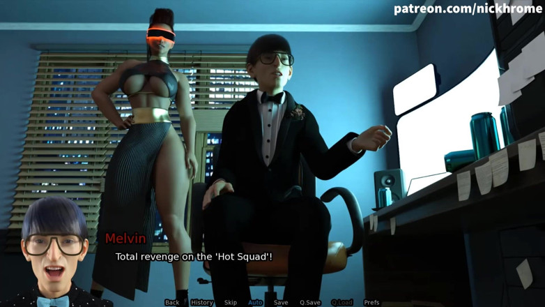 Visual Novels: SexBot 36 - бывший одноклассник