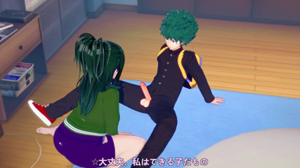 Wraith ward: Deku Midoria uprawia seks z Inko: My Hero Academia