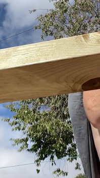 Naked Woodworking in My Shared Access, Very Overlooked Garden That 5 Sets of Neighbours Can See Into!