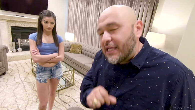 Adult Time: Stuck babysitting my new Stepsister &amp; she gets creampied