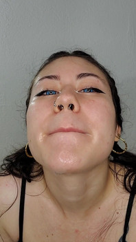 Submissive Wants All the Milk for Her to Taste It, She Swallows It All