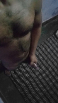Standing and Stroking My Dick in Nurse's Room