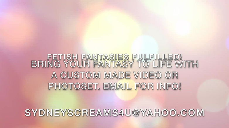 Sydney screams fetish: Smoke Blowing &amp; Pop - HD Wmv