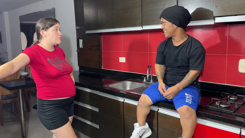 Julianaburning: I See That My Sexy Pregnant Stepsister Is in the...