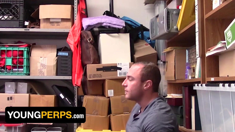 Young Perps: Young Perps - Dominative Security Officer Charles King Cums Inside Hunk...