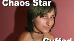 Chaos star ammanettata imbavagliata vibratore climax CHA7CF