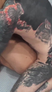 4 Tops Roughly and Hard Fuck 1 Bottom with Cum Deep in the Ass