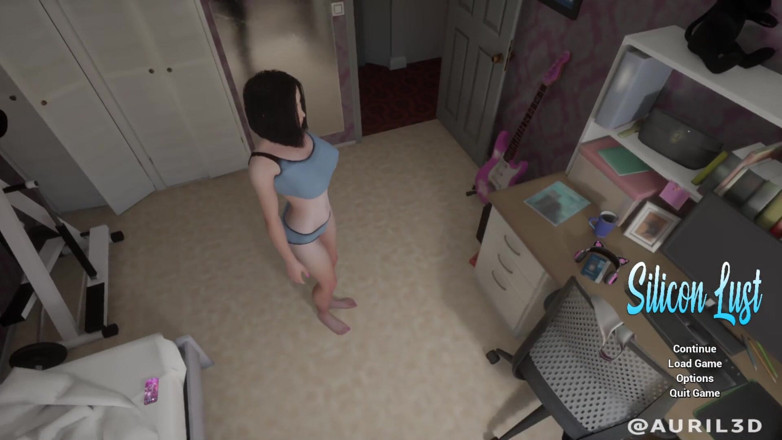 LewdArcade: 실리콘 정욕 섹스 게임 플레이 [01부] 성인 게임 [18+] 누드 게임