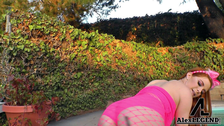 Alex Legend: Penny Sucks My Huge Dick by the Pool