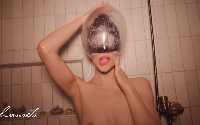 Lanreta: Kondom andedräkt leker i ett badkar
