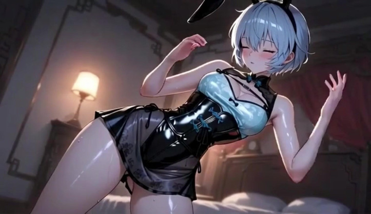 Ianimedia: Ai Anime Girl Rei Ayanami Hot Sexy Outfits Show Compilation
