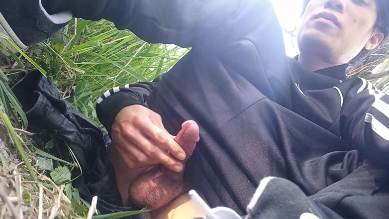 Jon Arteen: Gay boy Jon Arteen, wearing adidas tracksuit Campus sneakers, gets...