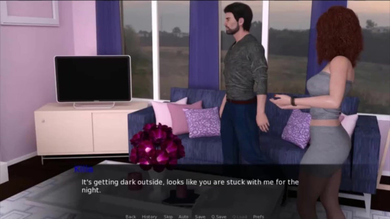 Visual Novels: Pinheiro cai parte 17